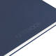 Spiraalblok Oxford International Notebook A4+ lijn 160 pagina's blauw
