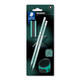 Potlood Staedtler Norix HB zwart-groen blister à 2 stuks