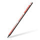 Potlood Staedtler Norix HB assorti blister à 3 stuks