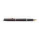 Rollerpen Waterman Hémisphère Fashion Colors metallic black GT fijn