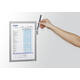 Duraframe Durable 498923 Note A4 magnetisch zilver