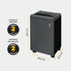 Papiervernietiger Fellowes Fortishred 1050HS snippers 0,8x5mm