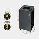 Papiervernietiger Fellowes Fortishred 3250HS snippers 0,8x5mm