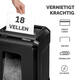 Papiervernietiger Fellowes Powershred 92CS snippers 4x38mm