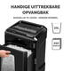 Papiervernietiger Fellowes Powershred 92CS snippers 4x38mm