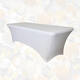 Tafelrok BRASQ 183x76x74cm wit