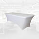 Tafelrok BRASQ 183x76x74cm wit