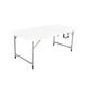 Vouwtafel BRASQ 120x60x74cm FC120 wit