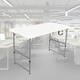 Vouwtafel BRASQ 120x60x74cm FC120 wit