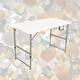Vouwtafel BRASQ 120x60x74cm FC120 wit