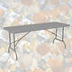 Vouwtafel BRASQ 180x70x74cm FT180 grijs