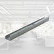 Kabelgoot BRASQ verstelbaar 75-150cm CT100 zilver