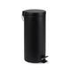 Pedaalemmer BRASQ 30 liter zwart