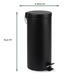 Pedaalemmer BRASQ 30 liter zwart