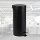 Pedaalemmer BRASQ 30 liter zwart