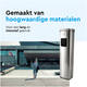 Afvalbak met asbak BRASQ 20 liter AT400 rvs