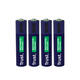Batterij Trust USB-C oplaadbaar AAA 4 stuks