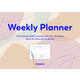 Planner Brepols Weekly A4 7dagen/1pagina horizontaal assorti