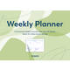 Planner Brepols Weekly A4 7dagen/1pagina horizontaal assorti