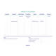 Planner Brepols Weekly A4 7dagen/1pagina horizontaal assorti