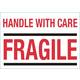Waarschuwingsetiket IEZZY handle with care fragile 100mmx70mm 500st