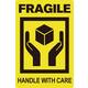 Waarschuwingsetiket IEZZY fragile handle with care 50,8mmx76,2mm 200st