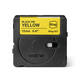 Labeltape Brother P-touch Btag-631 standaard 12mm zwart op geel