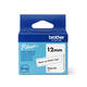 Labeltape Brother P-touch Btag-231 standaard 12mm zwart op wit