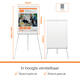 Flipover Nobo Premium Plus staal driepootstatief