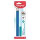 Potlood Maped Kidy Learn Concentration met kauwtopper blauw 3 stuks