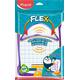 Whiteboard Maped Flex onbreekbaar assorti