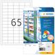 Etiket HERMA 4388 38.1x21.2mm diepvries wit 1625 stuks
