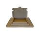 Brievenbusbox IEZZY A6 180x115x28mm karton bruin