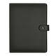 Schrijfmap DESQ voor tablet 7"-10" met sluitclip zwart