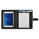 Schrijfmap DESQ voor tablet 7"-10" met sluitclip zwart
