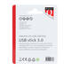 USB stick 3.0 Quantore USB-A 128GB zwart