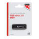 USB stick 2.0 Quantore USB-A 128GB zwart