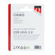 USB stick 2.0 Quantore USB-A 128GB zwart
