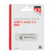 USB stick 3.1 Quantore USB-C 16GB zilver