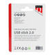 USB stick 2.0 Quantore USB-A 32GB zwart