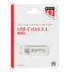USB stick 3.1 Quantore USB-C 32GB zilver