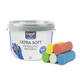 Klei Creall Play-it Ultra Soft helder rood/blauw/groen/geel/wit 1100gr