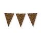 Party Flags foil Tiger Safari