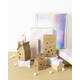 Giftbox Folia Star kraft set à 6 stuks