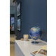 Globe Troika 20cm blauw-groen