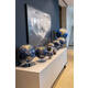 Globe Troika 20cm blauw-groen