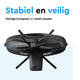 Statiefventilator BRASQ F300 Ø 40cm zwart