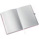 Notitieboek Leitz Style A5 lijn 160 pagina's 100gr rood