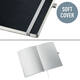 Notitieboek Leitz Style A5 lijn 160 pagina's 100gr zwart
