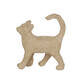 Figuur Décopatch kat rechtopstaand 11x3.5x12cm